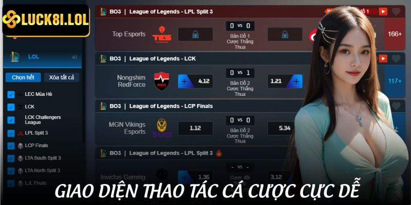Người chơi mới cũng có thể thao tác đặt cược dễ dàng