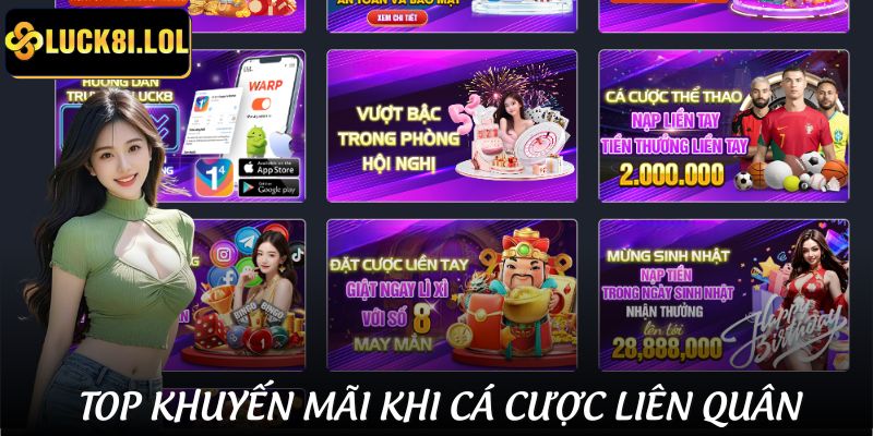 Top khuyến mãi dành cho người chơi cá cược liên quân